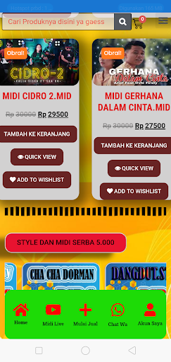 Midistock ID Screen 2