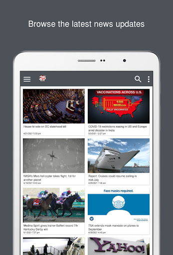 Screenshot of WEEK 25 News