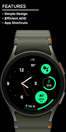Night ver 52 - watch face screenshot 7