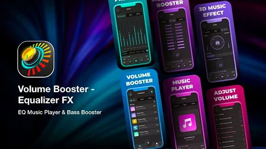 Volume Booster-Bass Eq Pro