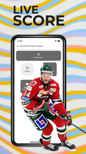 Android application Swedish Ice Hockey League screenshort