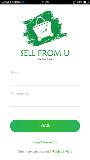 Android application SellFromU Seller Apps screenshort