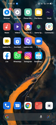 Android application BodyMassIndexApp screenshort