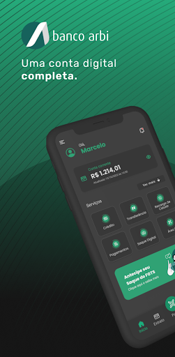 Android application Banco Arbi screenshort
