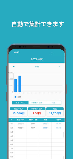 簡単操作の「売上メモ」 Screen 2