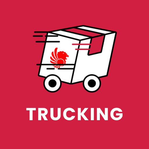 Lion Parcel Trucking logo