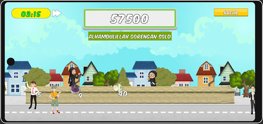 Android application Dodolan Takjil: Ramadan Game screenshort