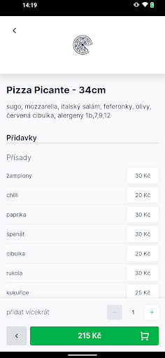 Pinsa Romana Pardubice Screen 3