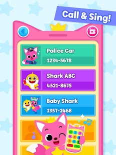Pinkfong Baby Shark Phone Game Screenshot
