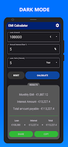 EMI calculator app