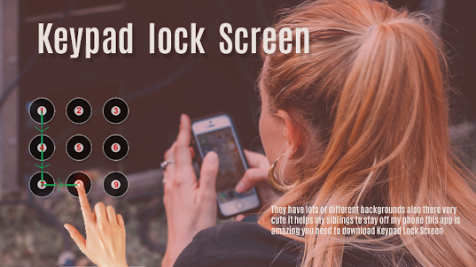Keypad Lock Screen - Key Lock