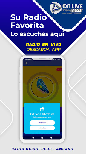 Radio Sabor Plus - Ancash Screen 3