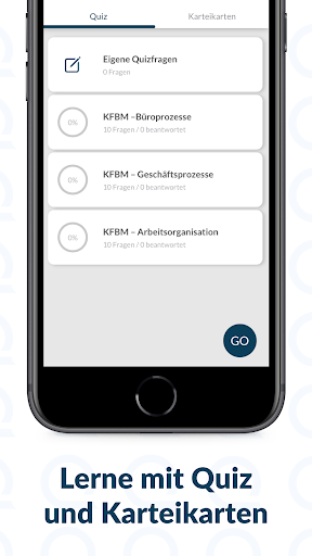 Büromanagement Trainer Screen 2