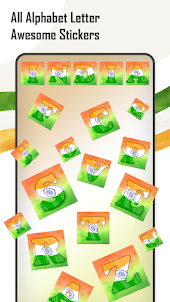 Happy Independence Day Sticker
