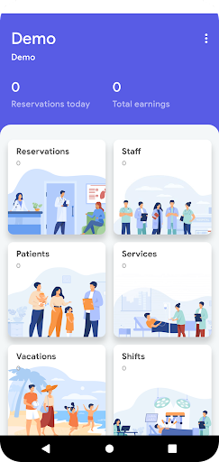 Android application Easyvation Owner App screenshort