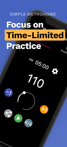 Android application My Metronome Timer: Tempo Beat screenshort
