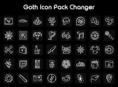 Goth Icon Pack Changer