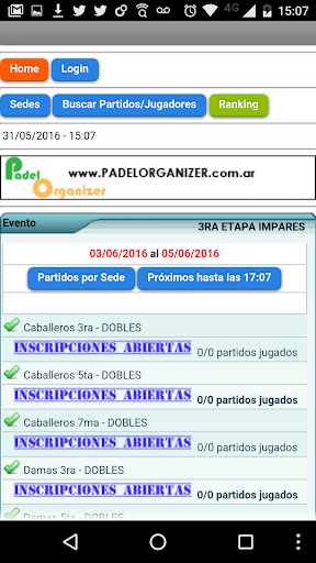 Segundo Saque Santa Fe Screen 2