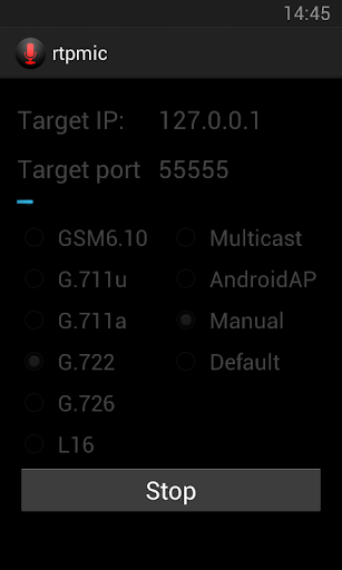 RtpMic Screen 3