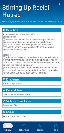 Lifted: Scottish Police Info Screen 3