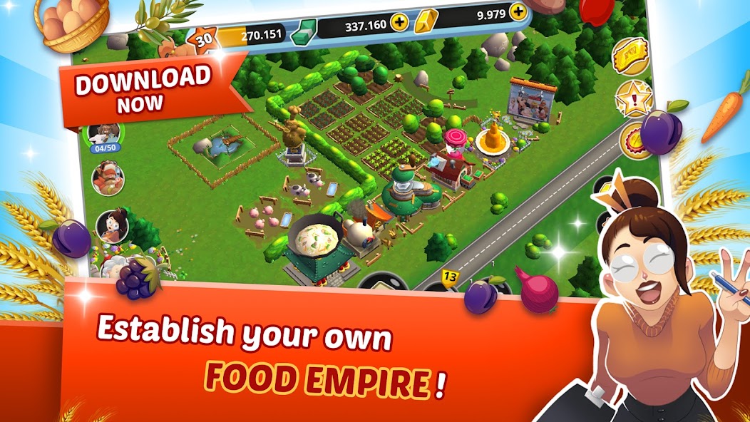 Food World Tycoon screenshots