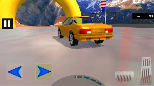 Stunt Car Crash Game: Car Ramp