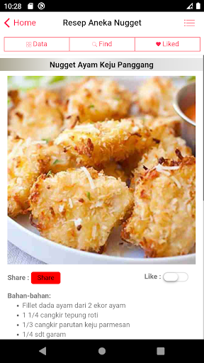 Resep Aneka Nugget Screen 3