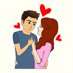 Cover Image of Download Love Stickers: Emoji Stickers  APK