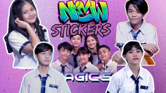Magic 5 Indosiar stickers
