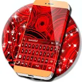 Red Neon Color Keyboard icon