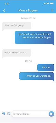 OnMyBehalf Screen 3