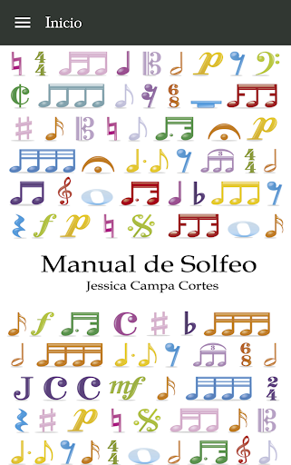Android application Manual de Solfeo screenshort
