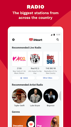 iHeart: Music, Radio, Podcasts screenshot