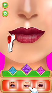 Makeup Lip DIY Beauty Art Game