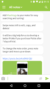 Pickle - A simple note Captura de pantalla