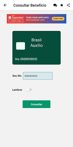 Brasil Auxilio Social Consulta Screen 2