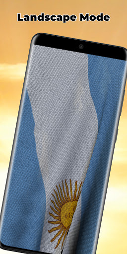 Argentina Flag Live Wallpaper Screen 3