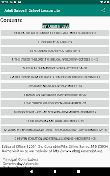 Adult Sabbath School Lesson