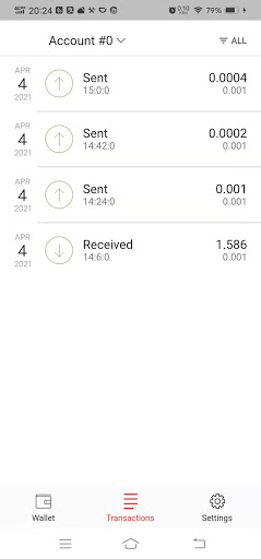 StakingPower Wallet Screen 2