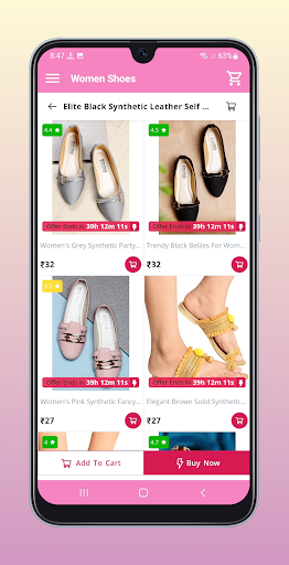 Android application Women Shoes : Online Shopping screenshort