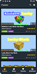 Lucky Block Mods poster 9