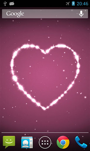 Heart 3D Live Wallpaper Screen 2