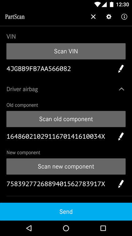 Mercedes-Benz PartScan - 2.2.0 - (Android)