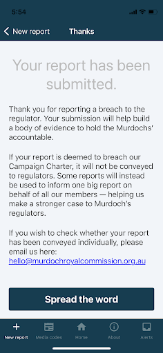 MurdochWatch Screen 2