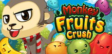 Monkey Fruits Crush : Match 3のおすすめ画像1