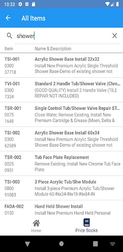 Android application Fieldstone screenshort