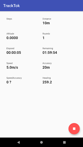 TrackTok Screen 2