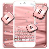 Pink Silk Keyboard Theme icon