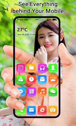 Android application Transparent Live Wallpaper screenshort