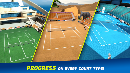 Mini Tennis v1.6.2 MOD APK (Unlimited Money/Always Out Ball) Gallery 5